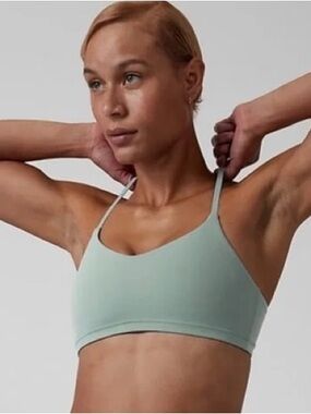 Athleta Elation Bra Minimalistic Grey D-DD+ size Small